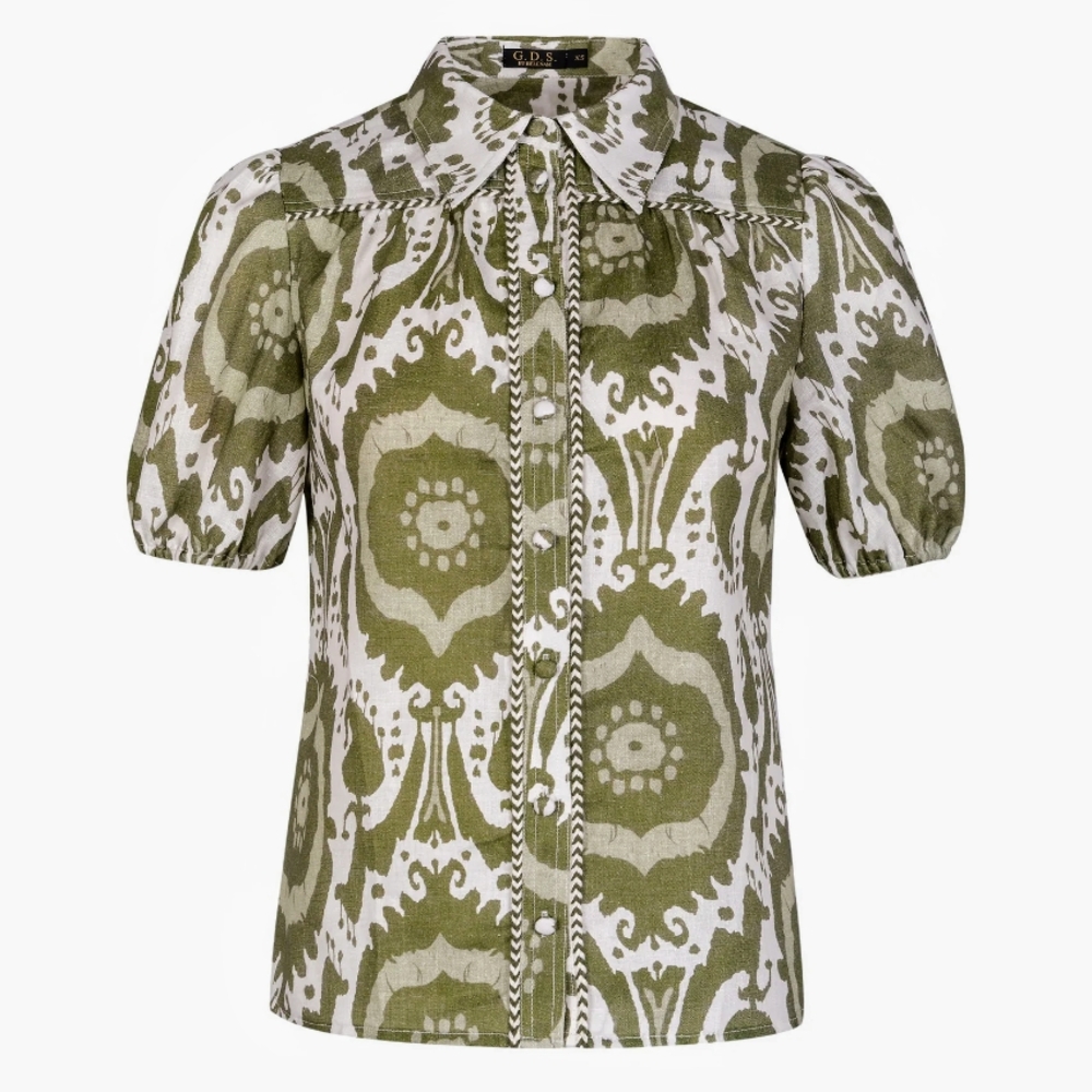 G.D.S. Camouflage Print Top